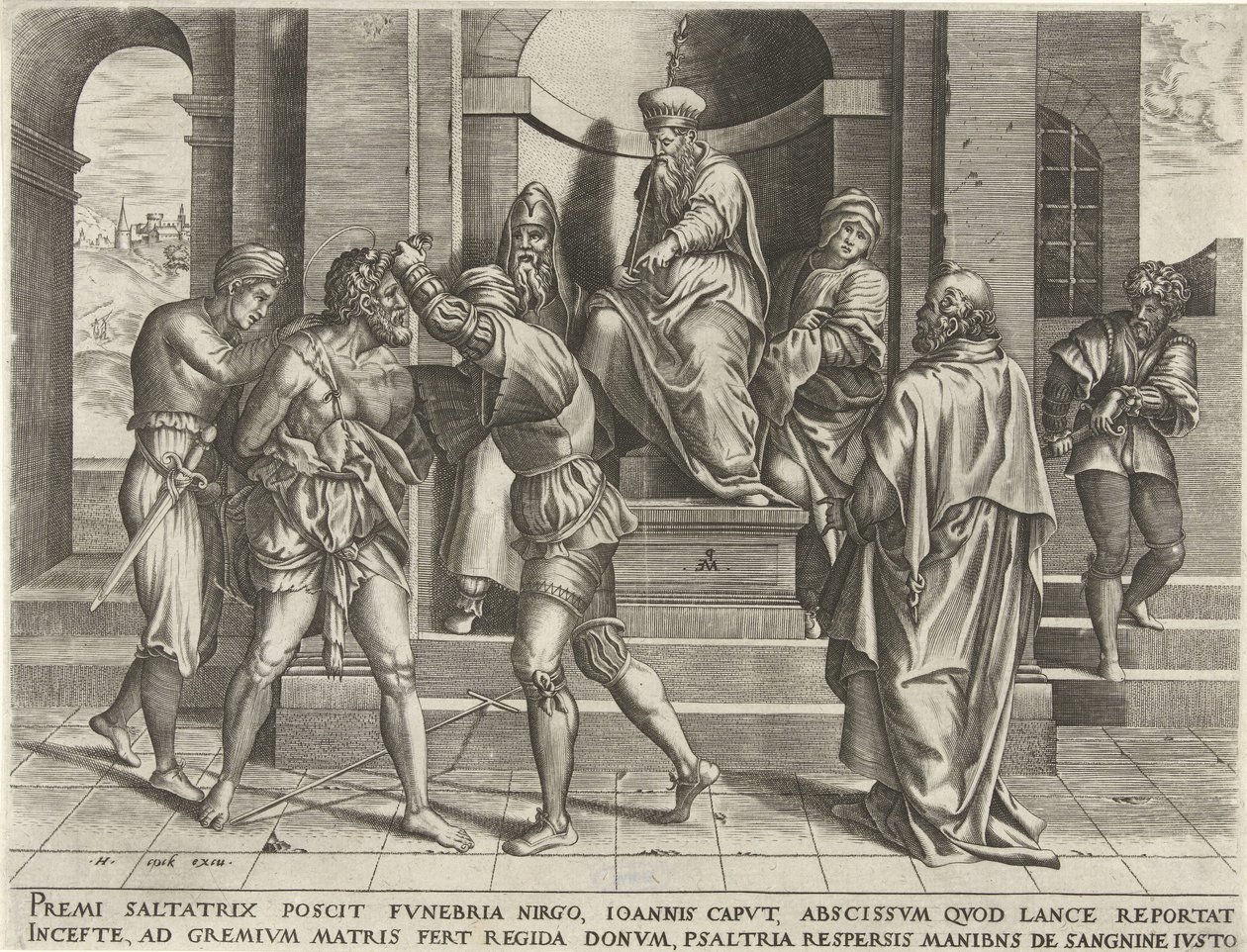 Arrestation de Jean le Baptiste - Pieter van der Heyden