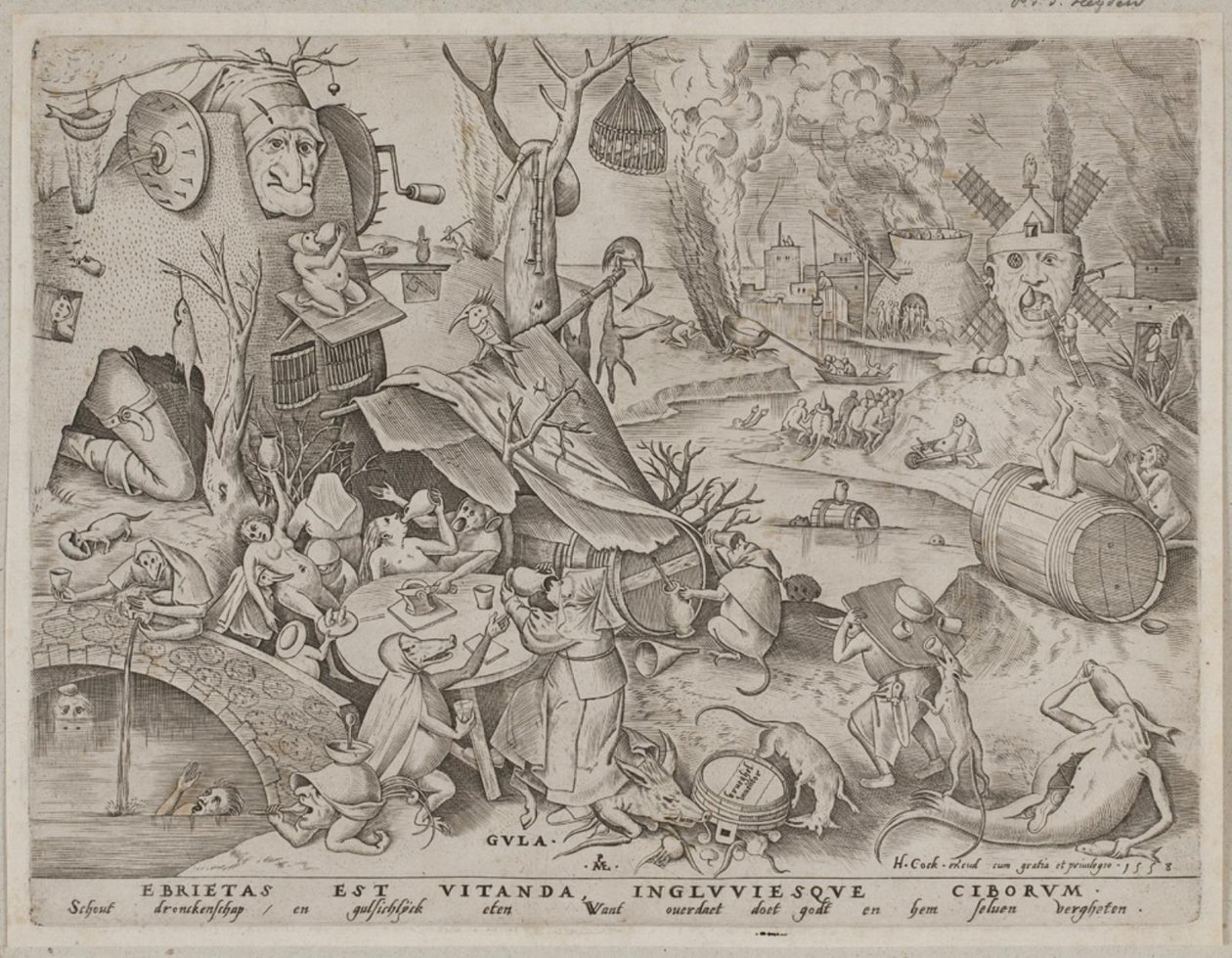 Intempérance - Pieter van der Heyden