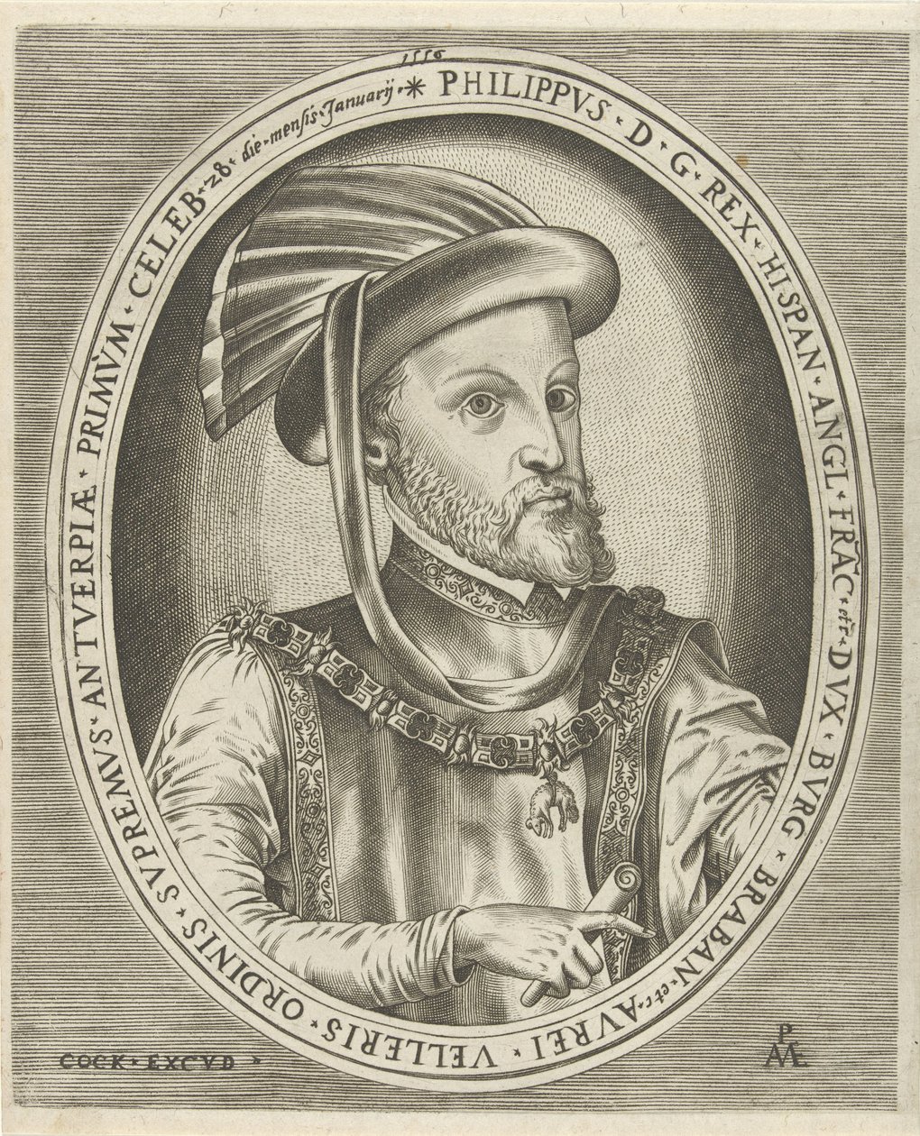 Portrait de Philippe II, roi d
