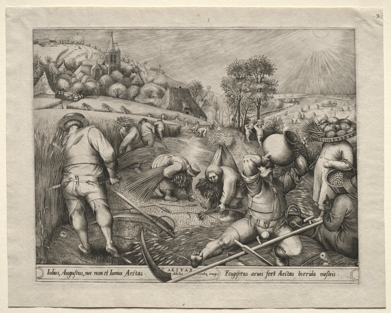 Les Quatre Saisons: Été - Pieter van der Heyden
