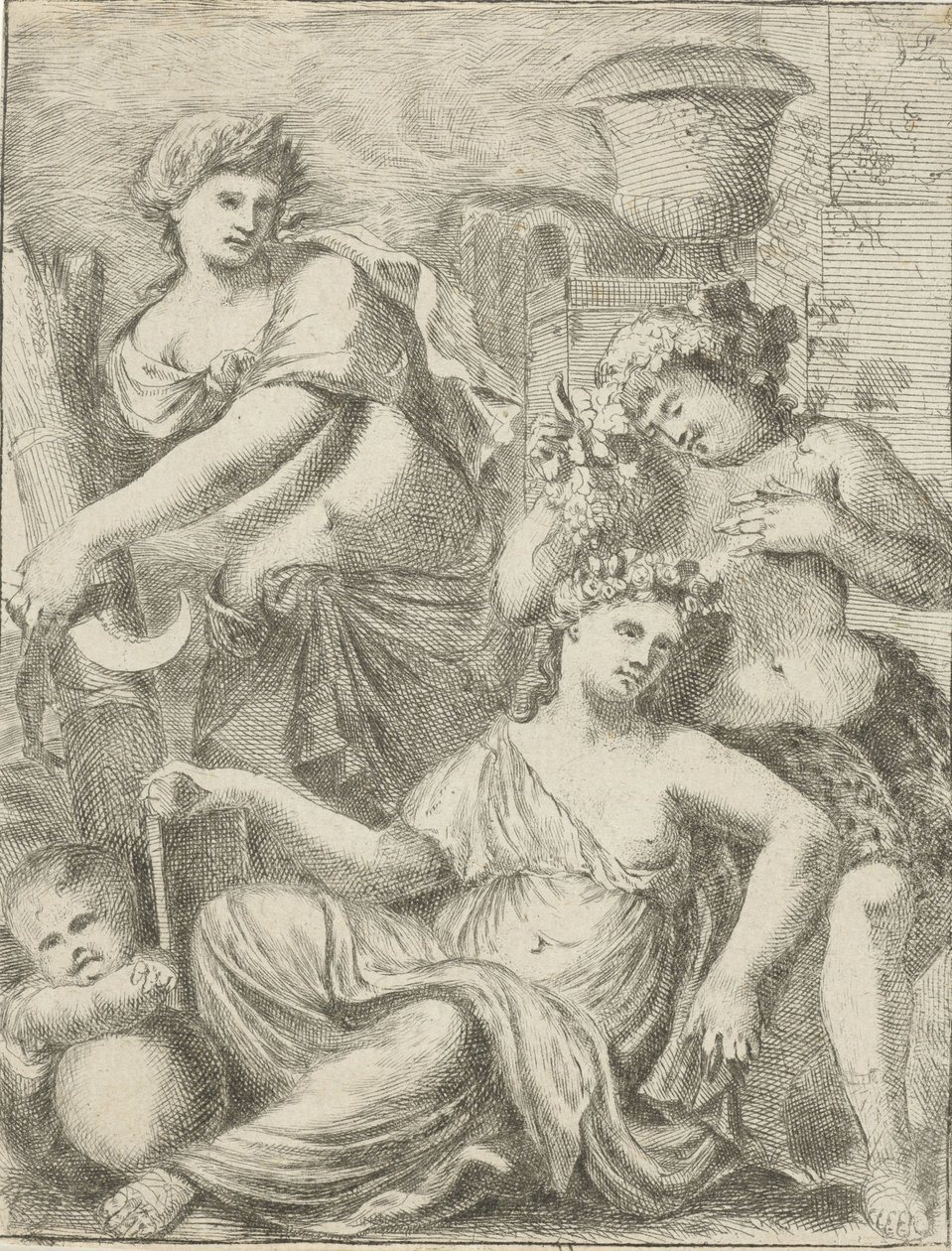 Cérès, Bacchus et Vénus - Pieter van der Plas (II)
