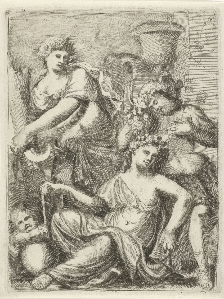 Cérès, Bacchus et Vénus - Pieter van der Plas (II)