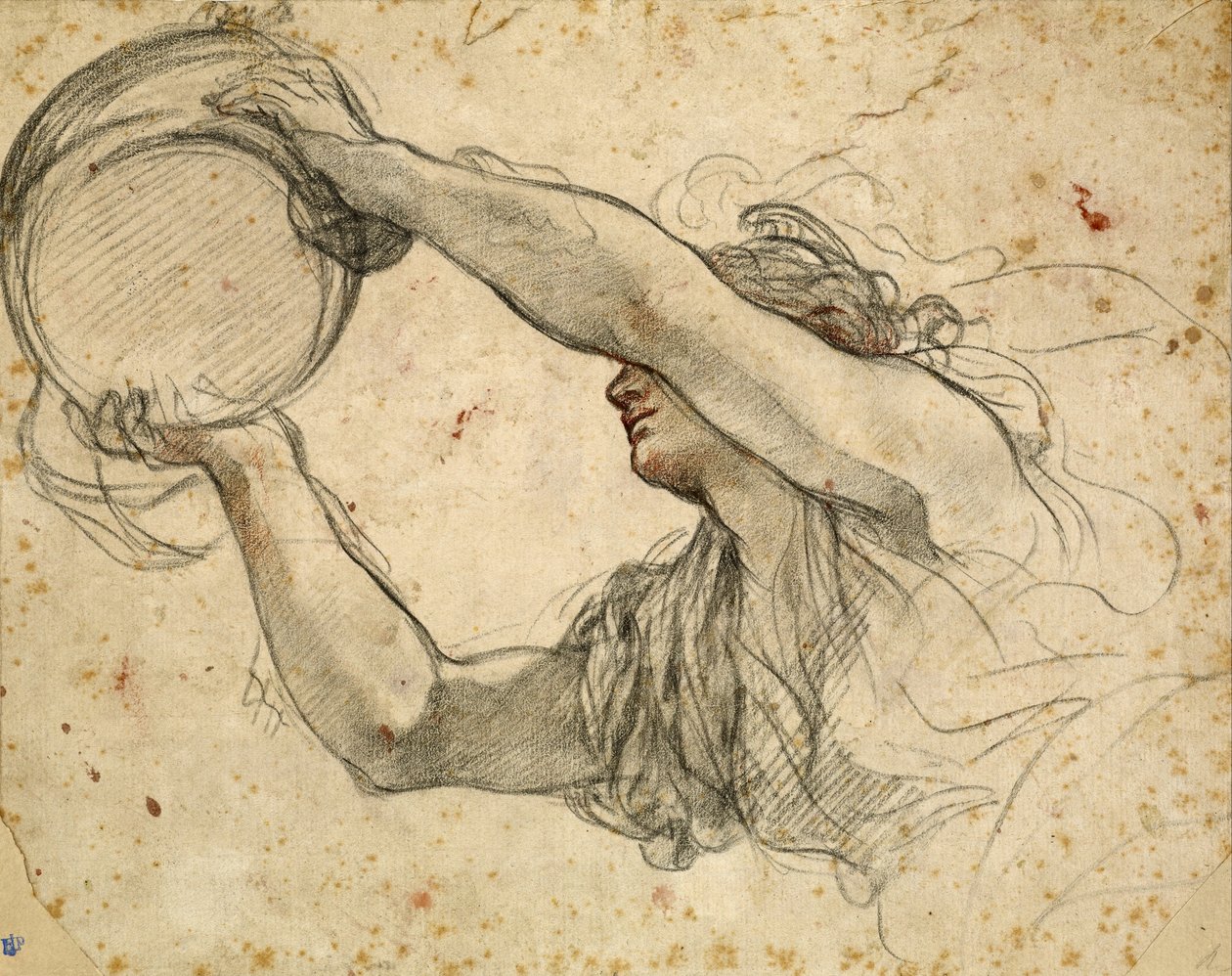 Femme tenant la tiare papale - Pietro da Cortona