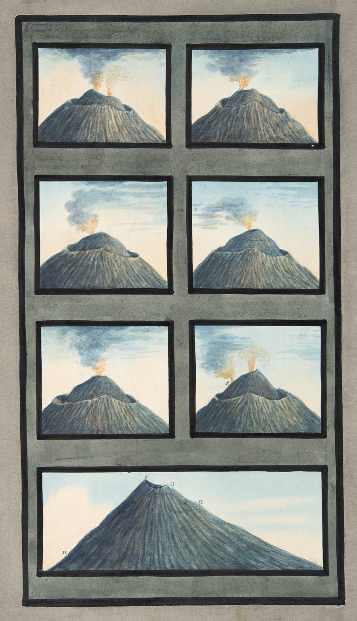 Éruption du mont Vésuve du 8 juillet au 29 octobre 1767, de 