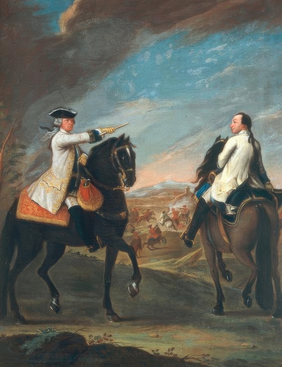 Portrait équestre de Guglielmo di Monfort - Pietro Longhi
