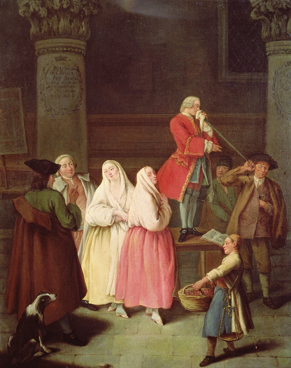 La diseuse de bonne aventure, 1752 - Pietro Longhi