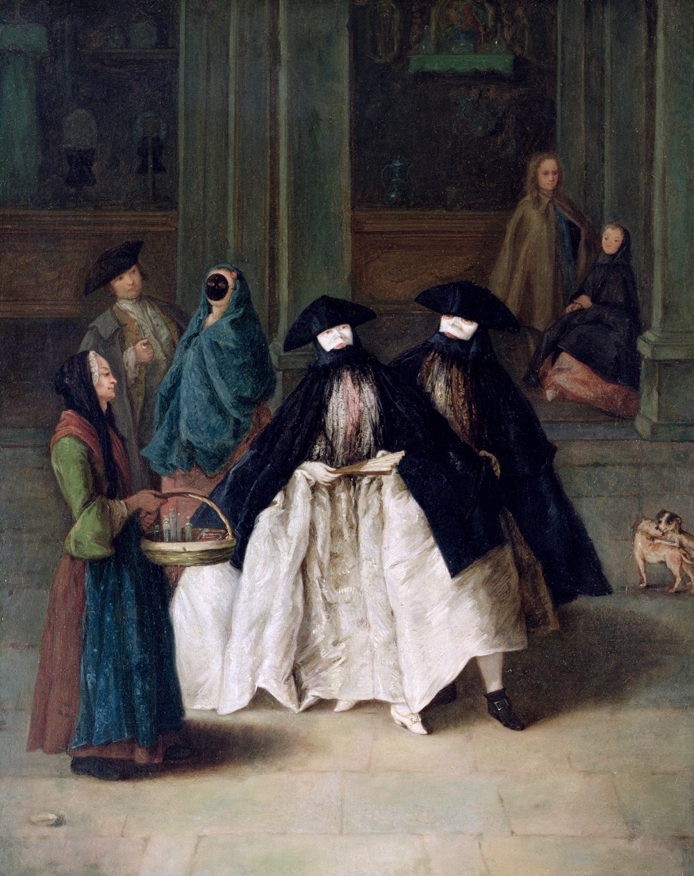 Le vendeur de parfums - Pietro Longhi
