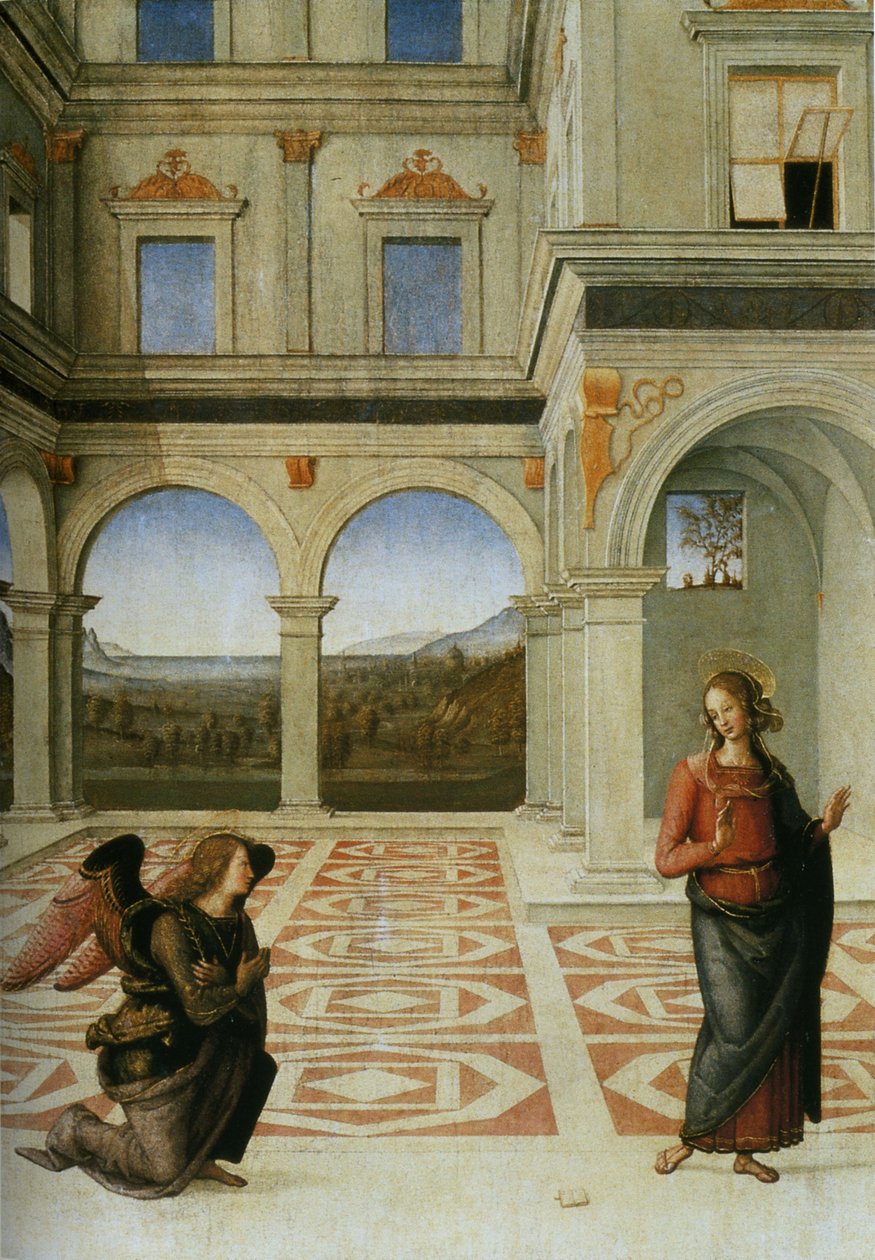 Annonciation - Pietro Perugino