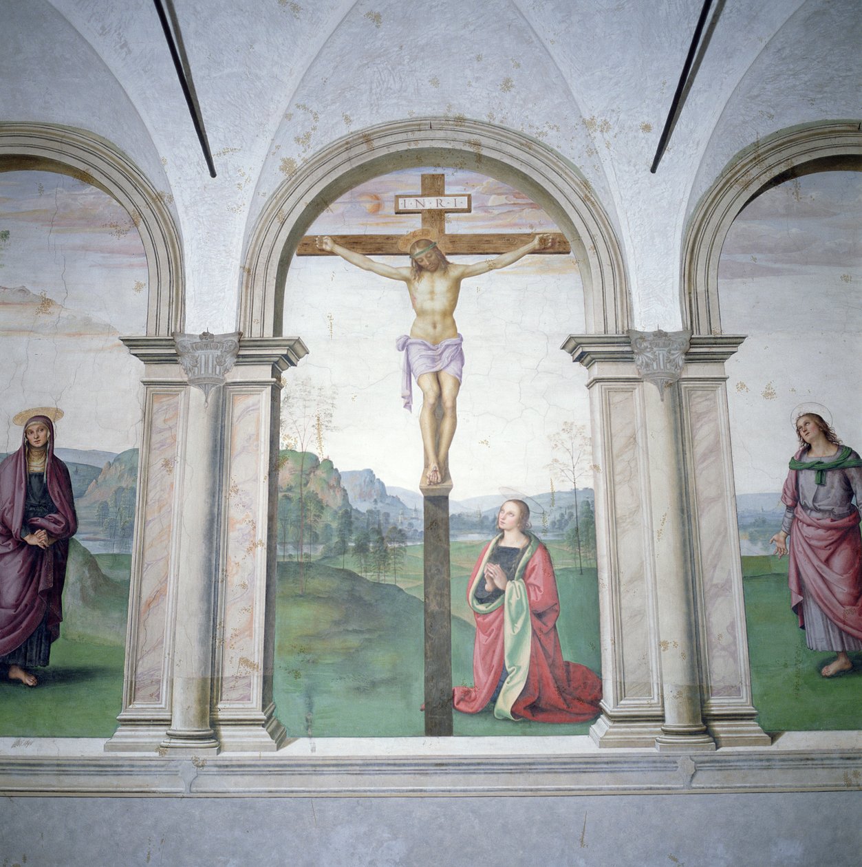 Crucifixion, 1493-6 - Pietro Perugino
