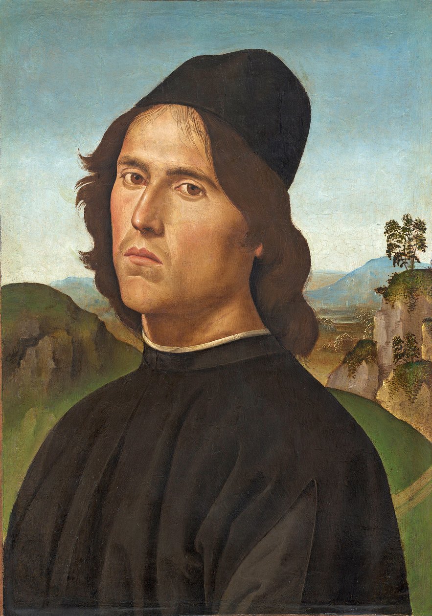 Portrait de Lorenzo di Credi, 1488 - Pietro Perugino