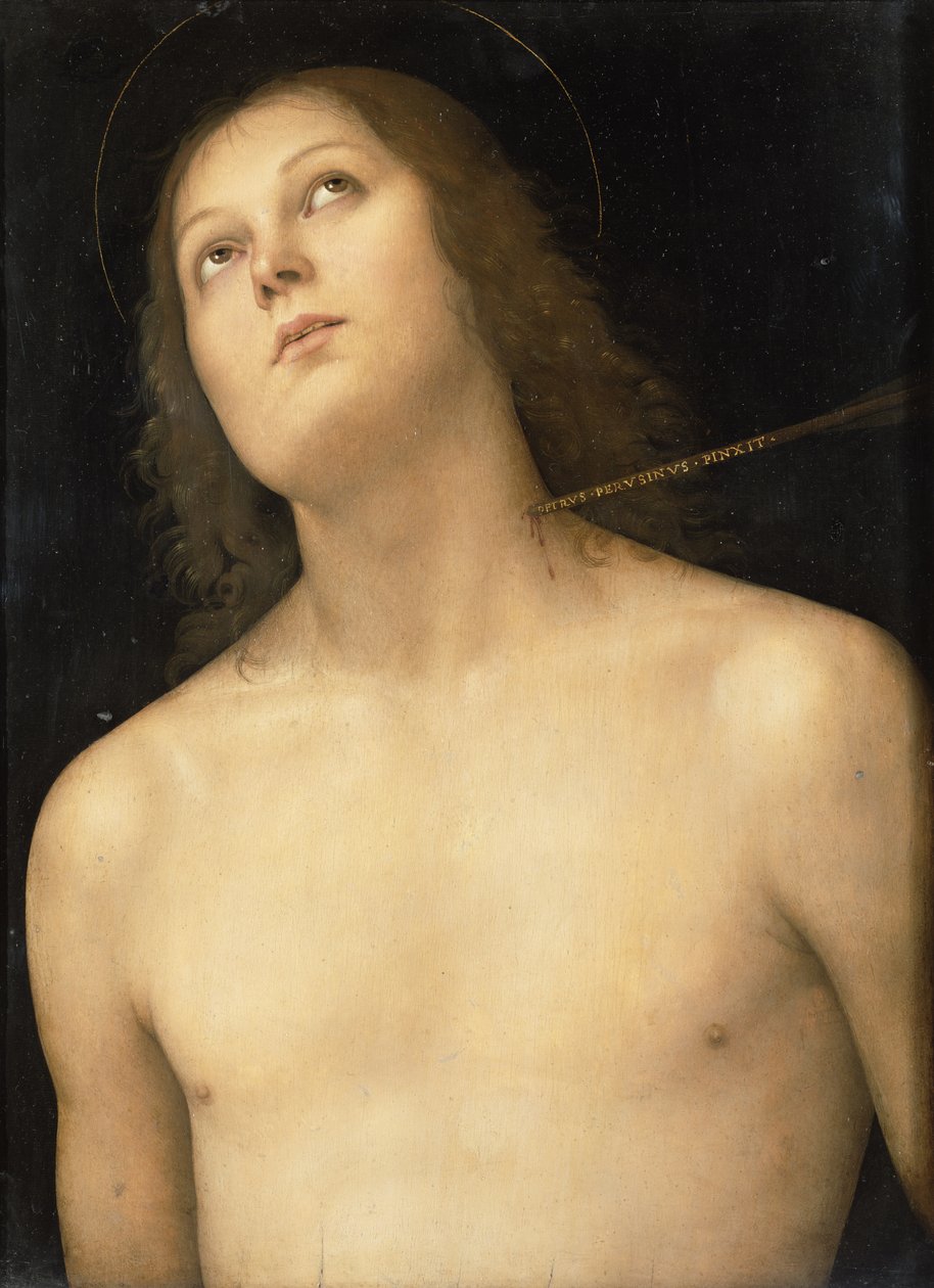 Saint Sébastien, c.1495 - Pietro Perugino