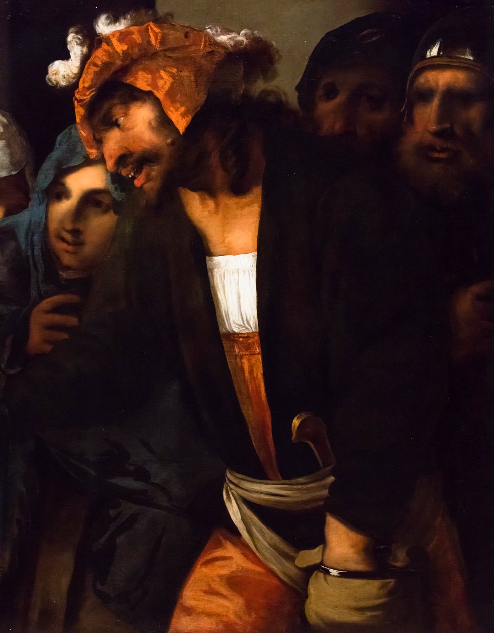 Le paiement du tribut, vers 1650/60 (Huile sur toile) - Pietro (1605-78) Della Vecchia