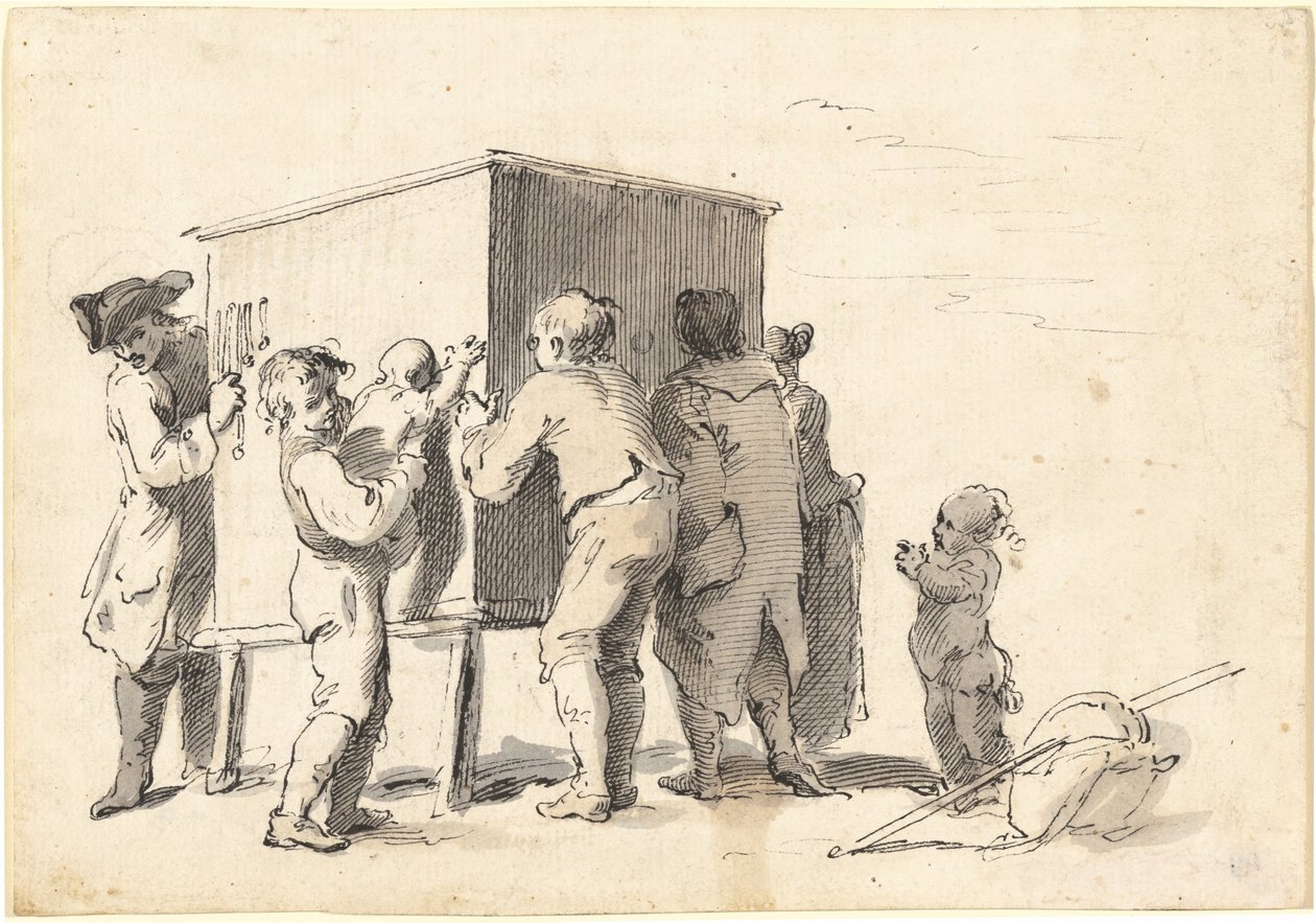 Le spectacle de la rue - Pietro Antonio Novelli