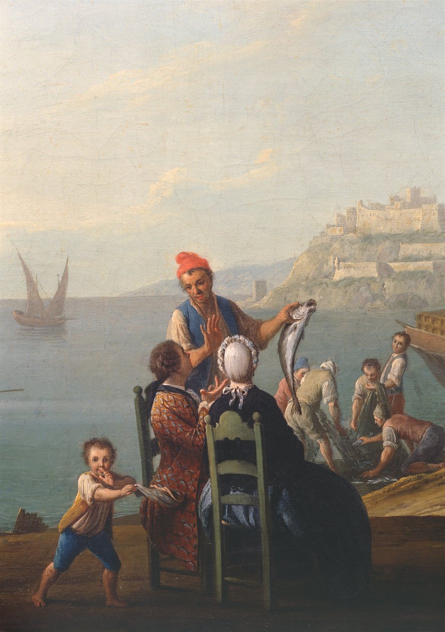 Poissonnier (détail) - Pietro Fabris