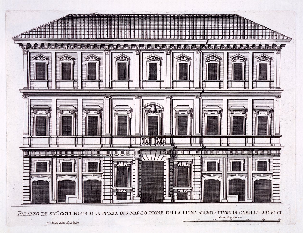 Palazzo Grazioli, Piazza San Marco, Rome, de 