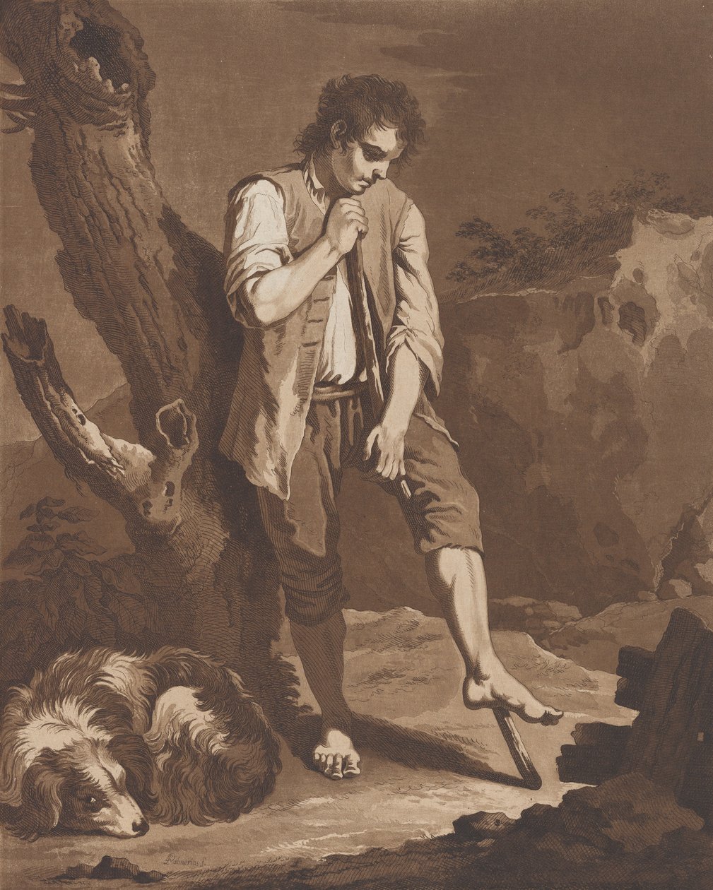 Le Repos du Berger - Pietro Jacopo Palmieri