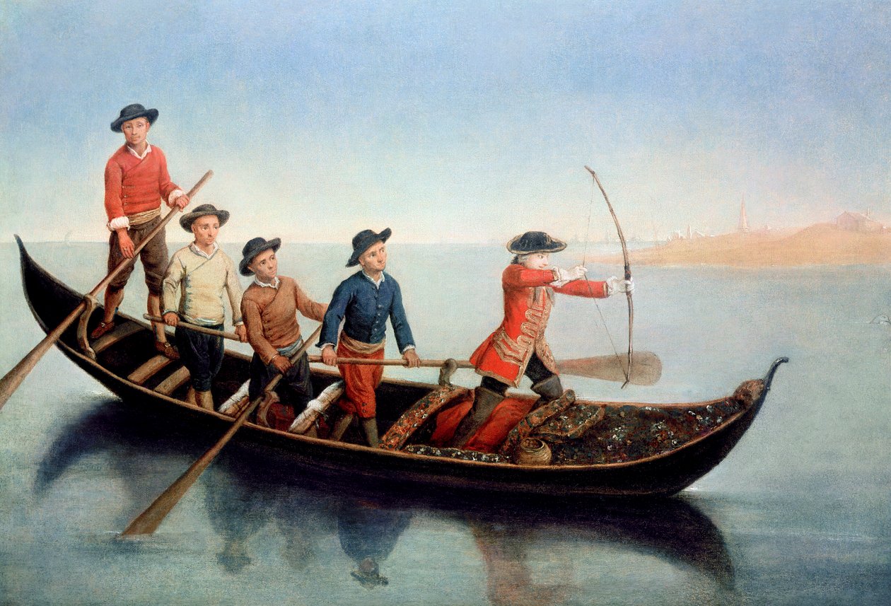 Illustration Du Concept De Chasse Au Canard Sauvage élément De