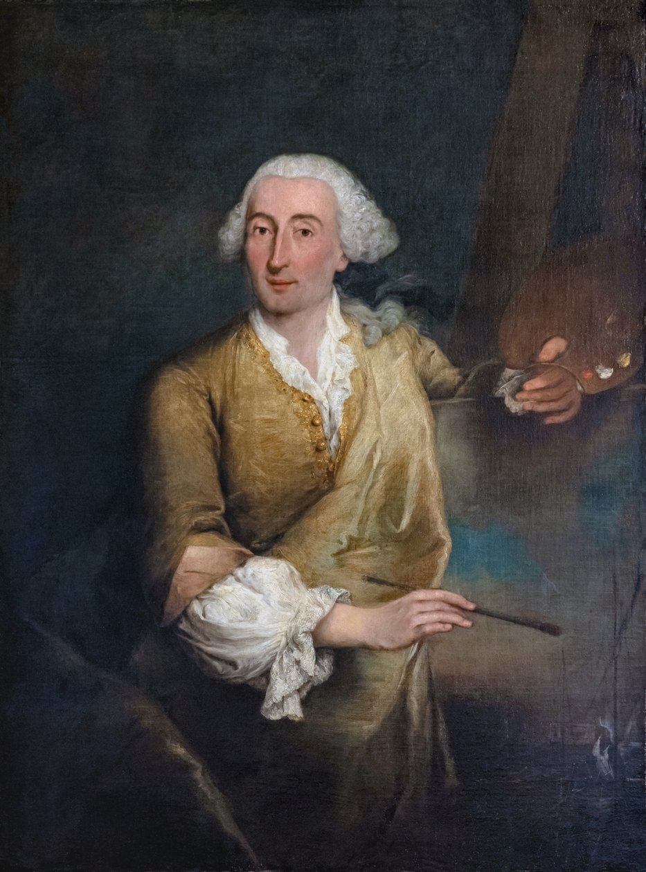 Italien : Portrait de Francesco Guardi Portrait de Francesco Guardi - Pietro Longhi