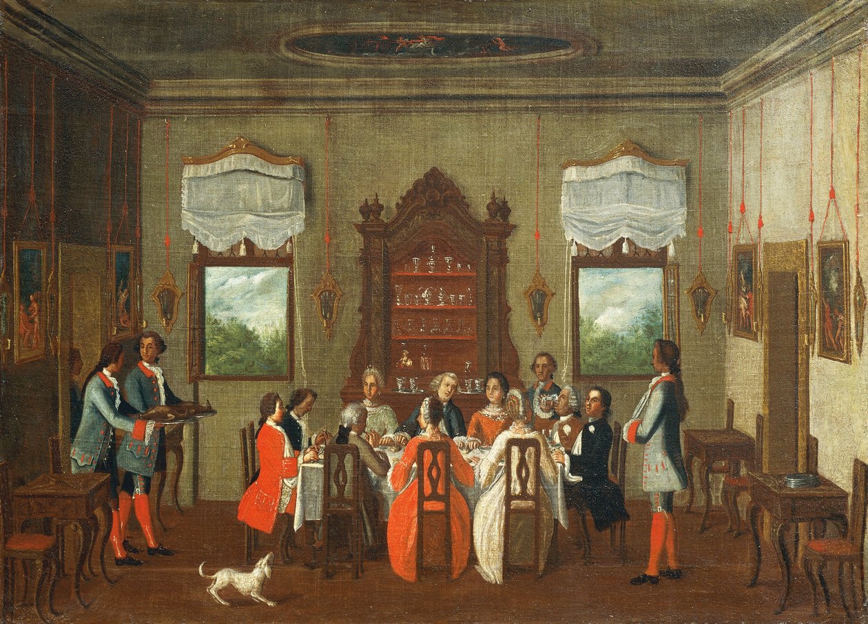 Déjeuner à la villa, de l