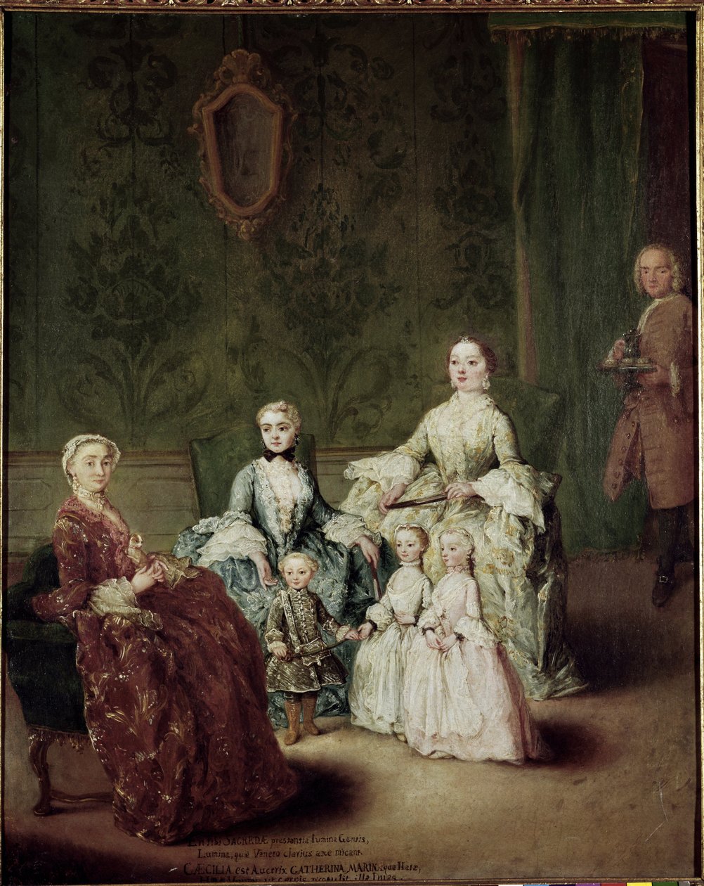 Portrait de la famille Sagredo - Pietro Longhi