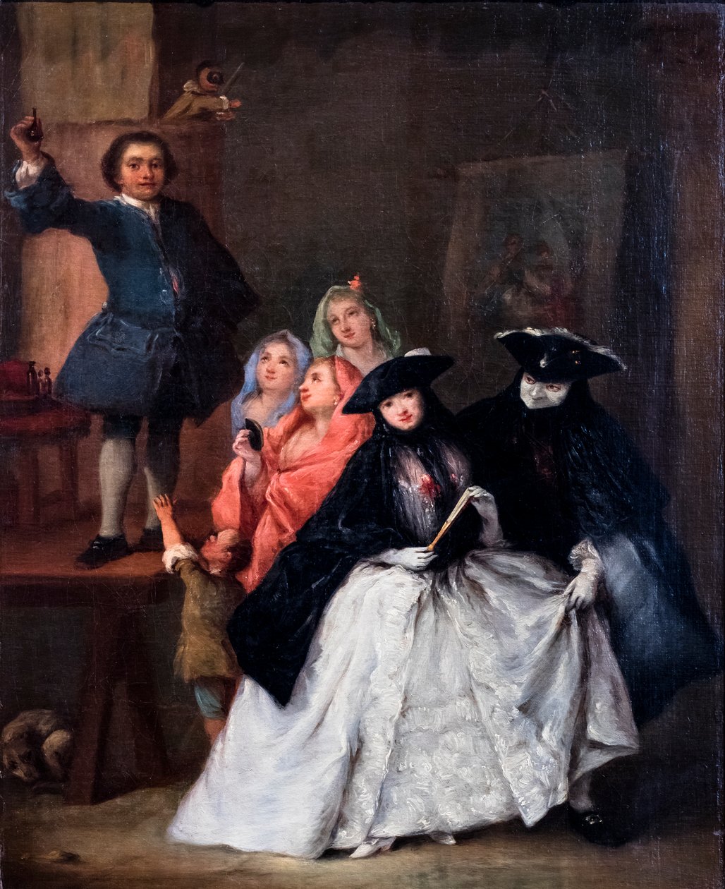 Le Charlatan, vers 1757 (huile sur toile) - Pietro Longhi
