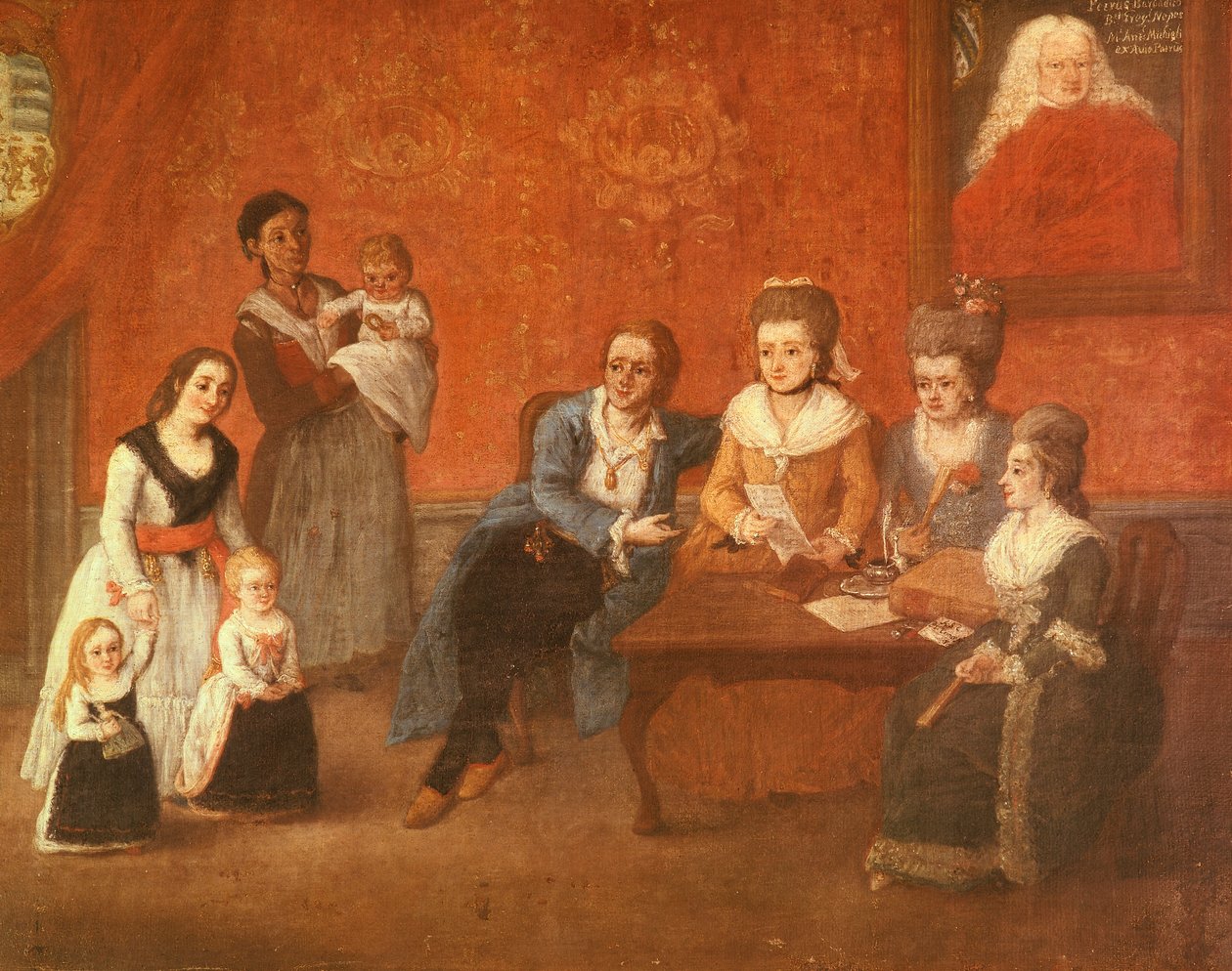 La famille Michiel, vers 1780 - Pietro Longhi