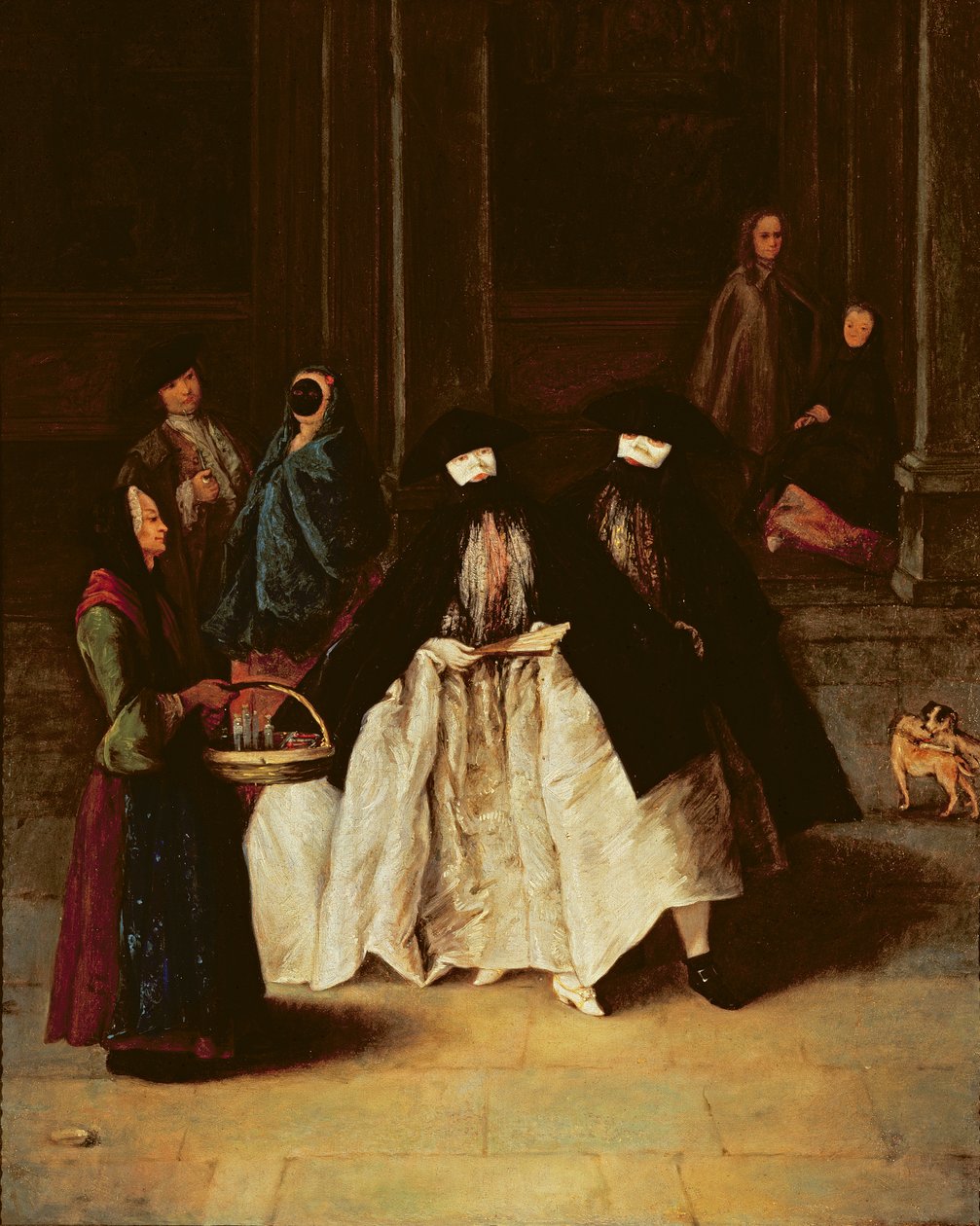Le vendeur de parfums - Pietro Longhi