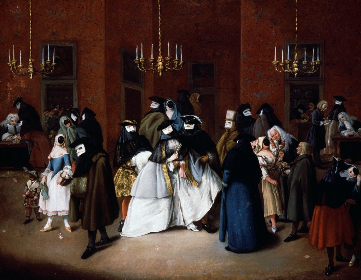 Le Ridotto de Venise, vers 1750 - Pietro Longhi