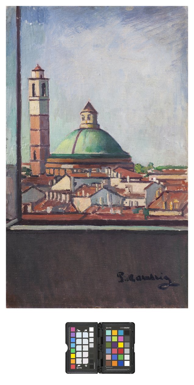 Dôme de San Carlo à Milan, 1928 - Pietro Marussig