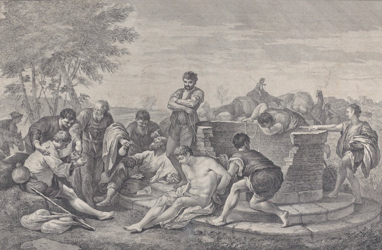 Joseph vendu en esclavage par ses frères, qui s