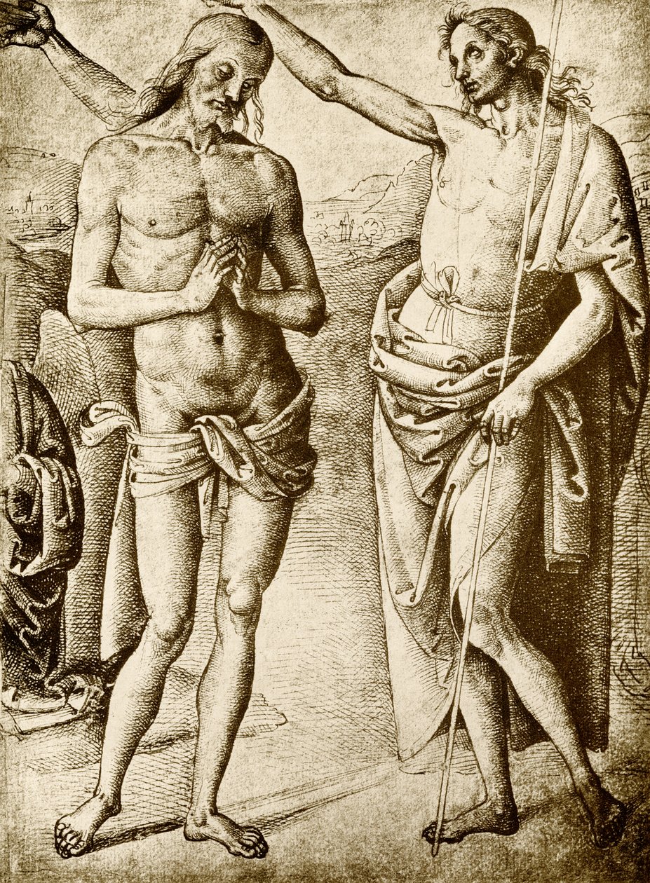 Baptême du Christ - Pietro Perugino