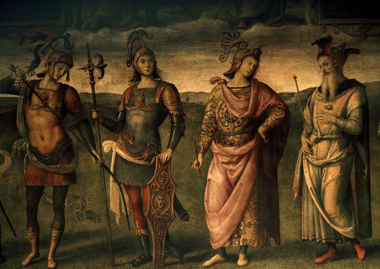 Léonidas Lacédémonien, Horatius Coclès, Publius Scipion, Périclès d