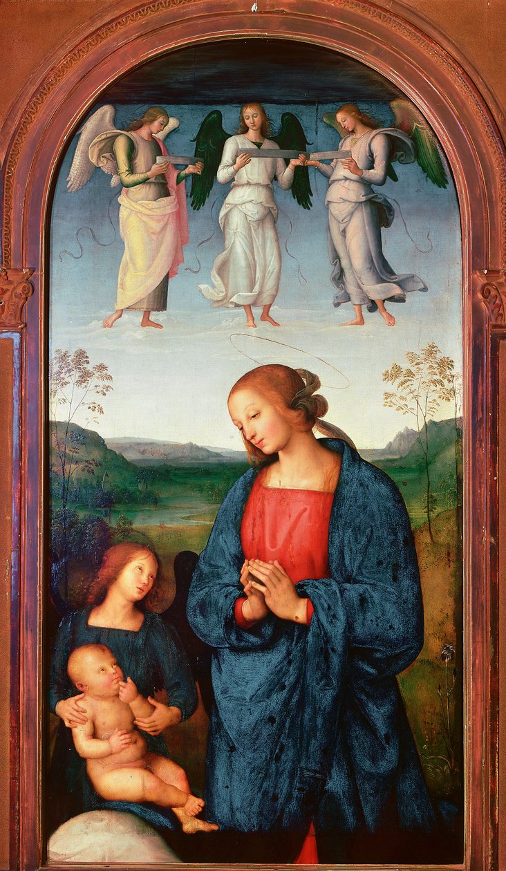 Polyptyque de la Chartreuse de Pavie : « Madonna avec l