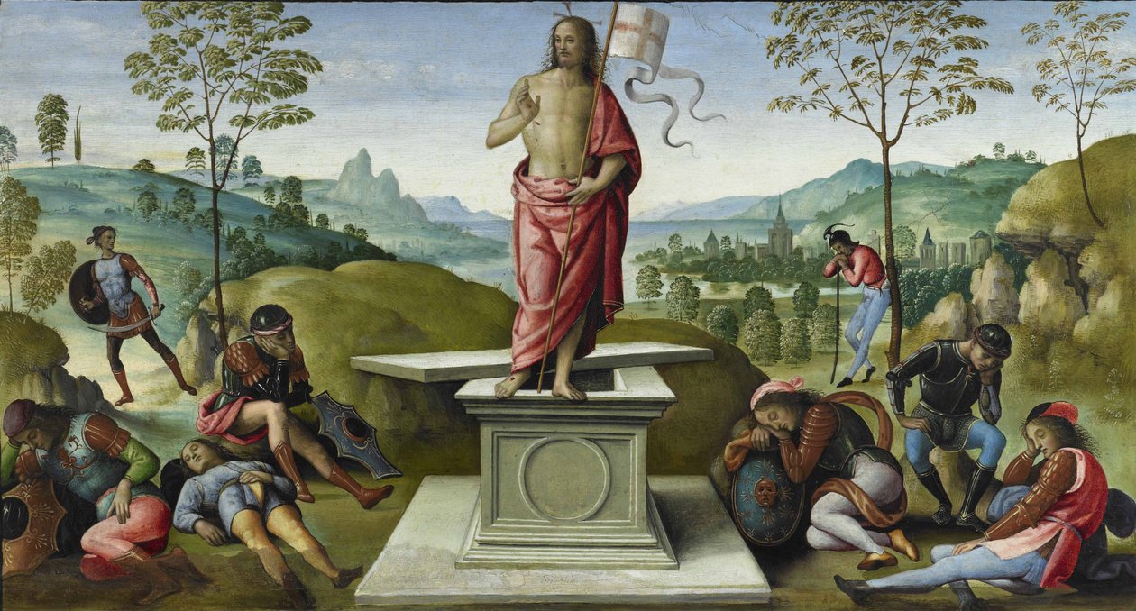 La Résurrection, 1496-1500 - Pietro Perugino