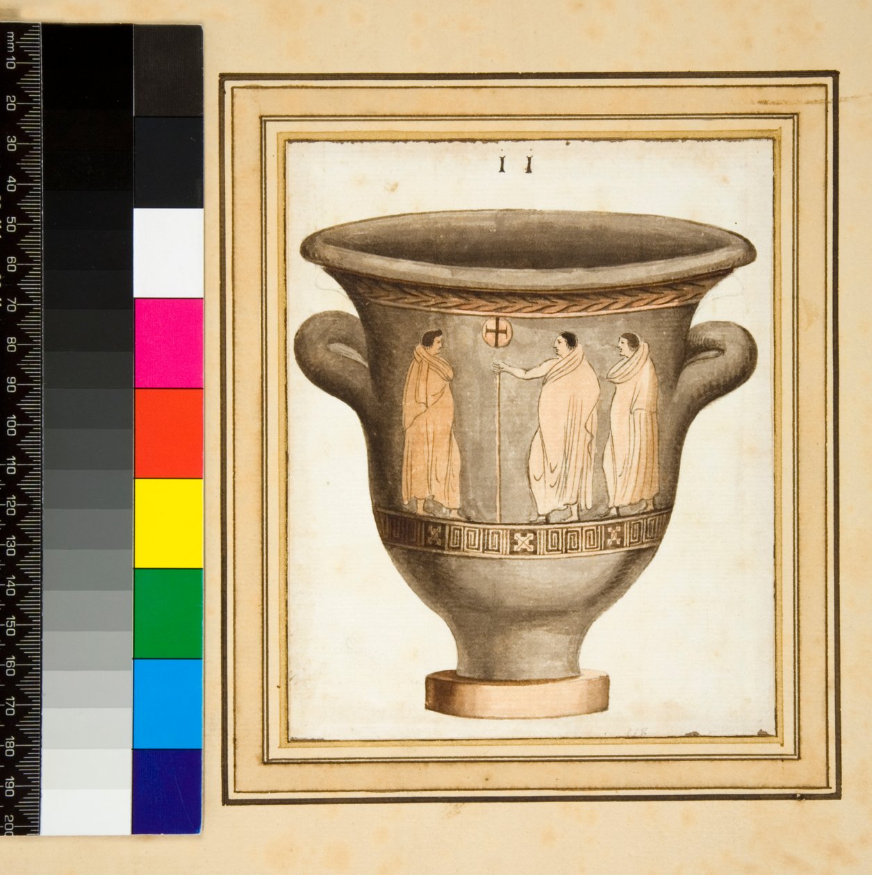 Un vase à figures rouges - Pietro Santi Bartoli
