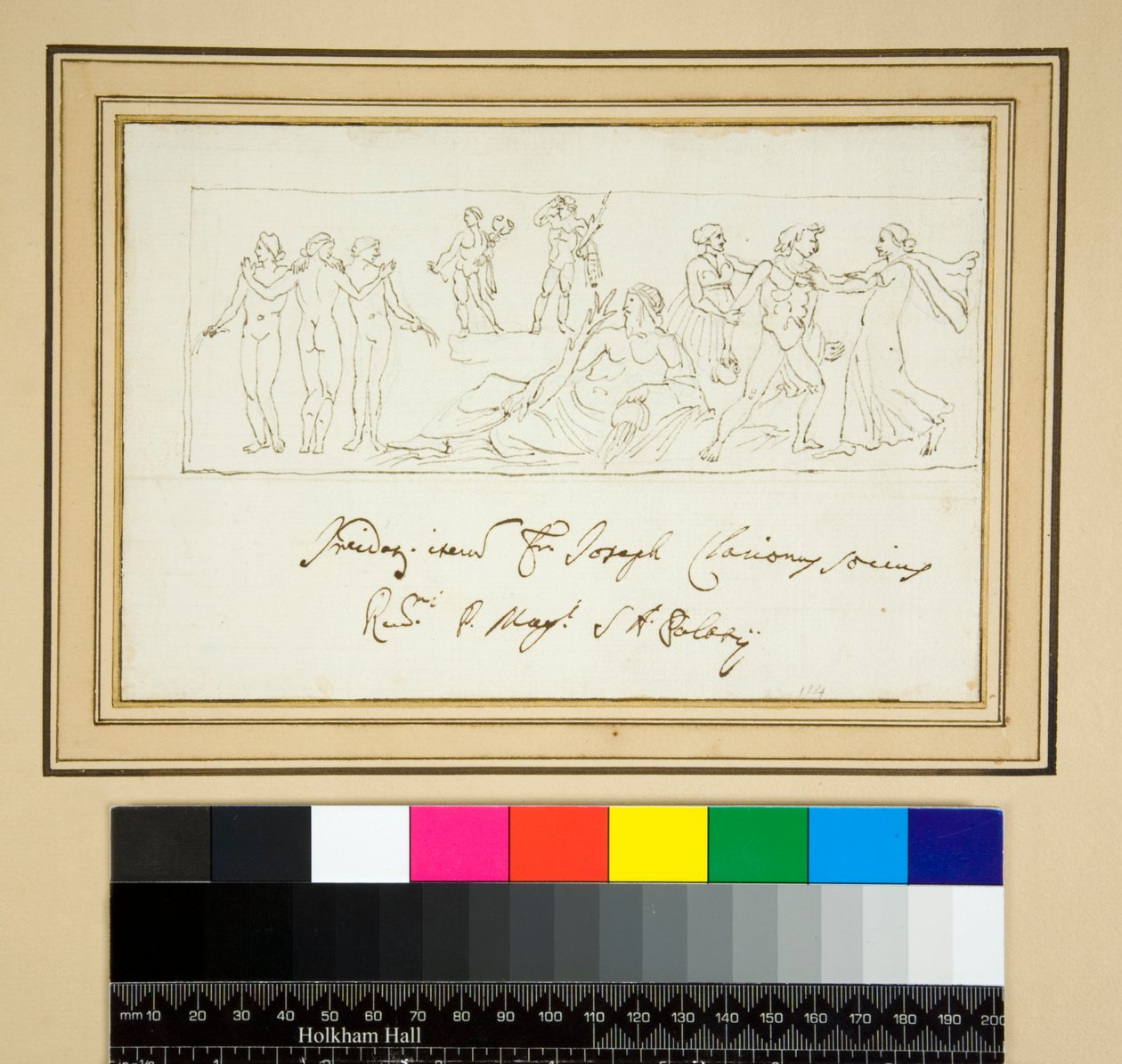 Le relief dédié aux sources et aux nymphes - Pietro Santi Bartoli