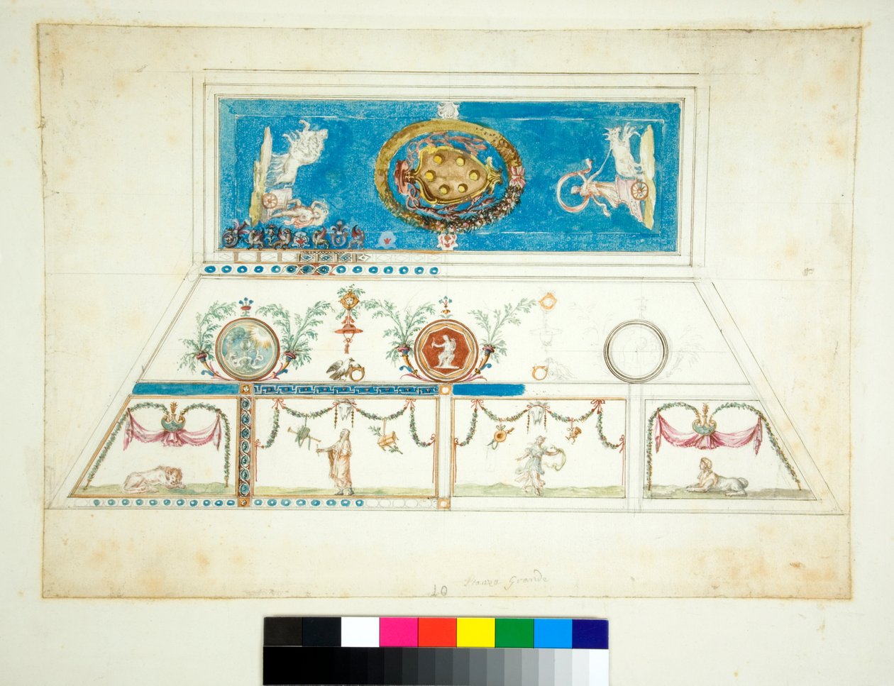 Voûte de la Villa Madama - Pietro Santi Bartoli