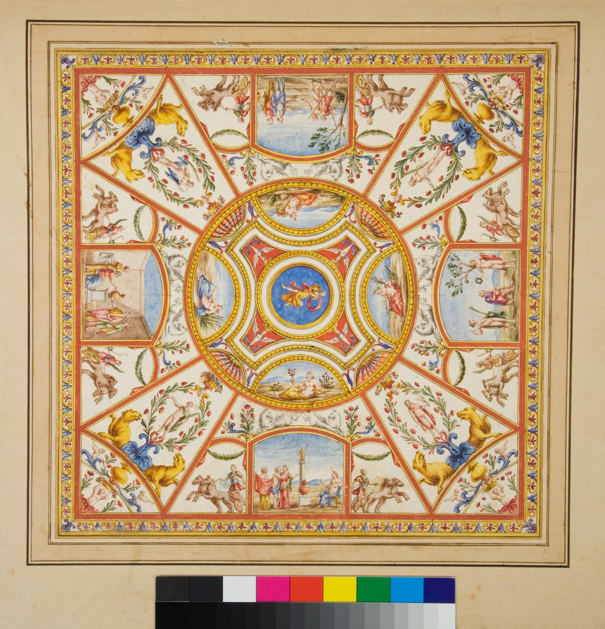 Volta del Palazzo di Augusto - Pietro Santi Bartoli