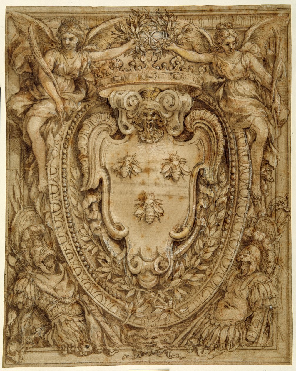 Armoiries de Don Taddeo Barberini, Prince de Palestrina - Pietro da Cortona