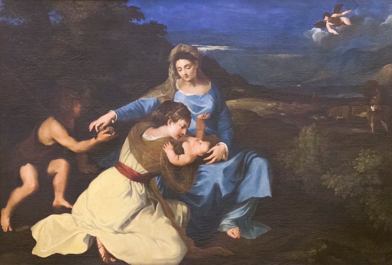 Madonna et Enfant avec Saints, c.1625, d