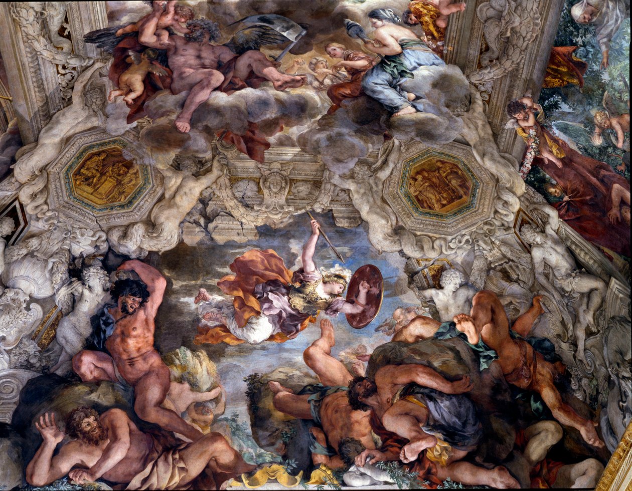 Le Triomphe de la Providence Divine (détail) - Pietro da Cortona