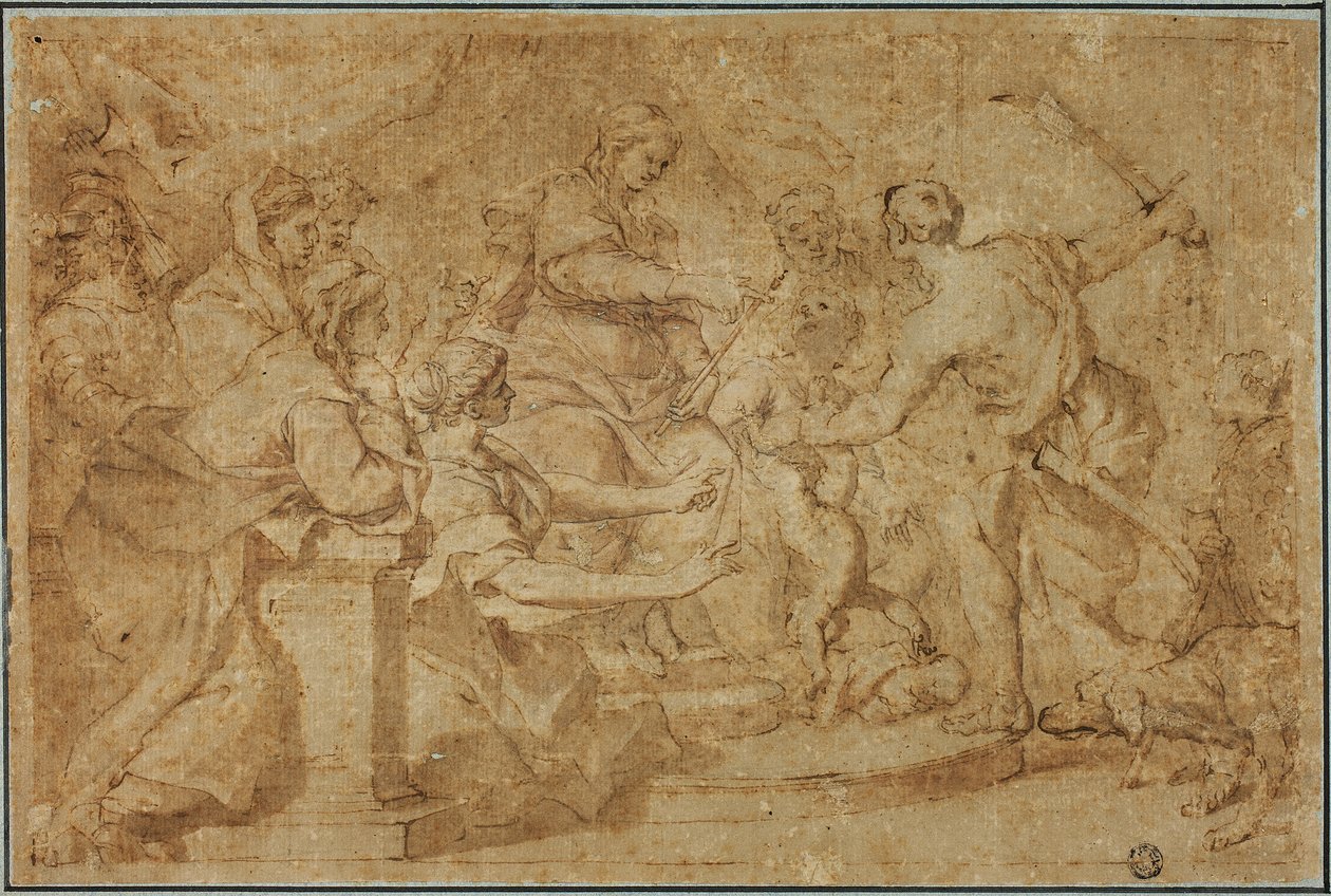 Le jugement de Salomon - Pietro da Cortona