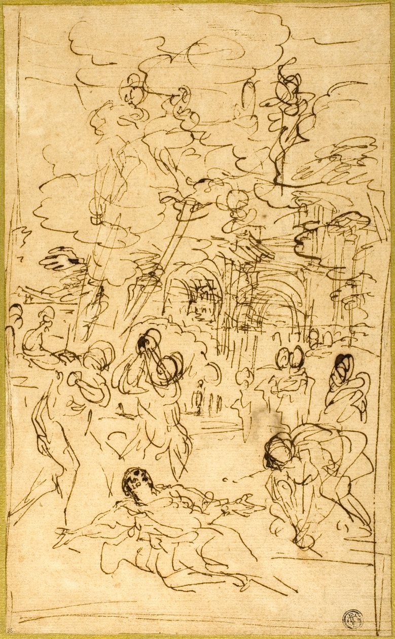 Le Martyre de Saint Étienne - Pietro da Cortona