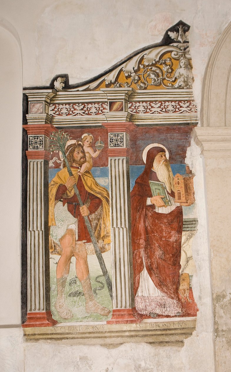 Église Saint-Pierre-et-Saint-Paul, Valvasone, Frioul, Italie (fresque) - Pietro da Vicenza