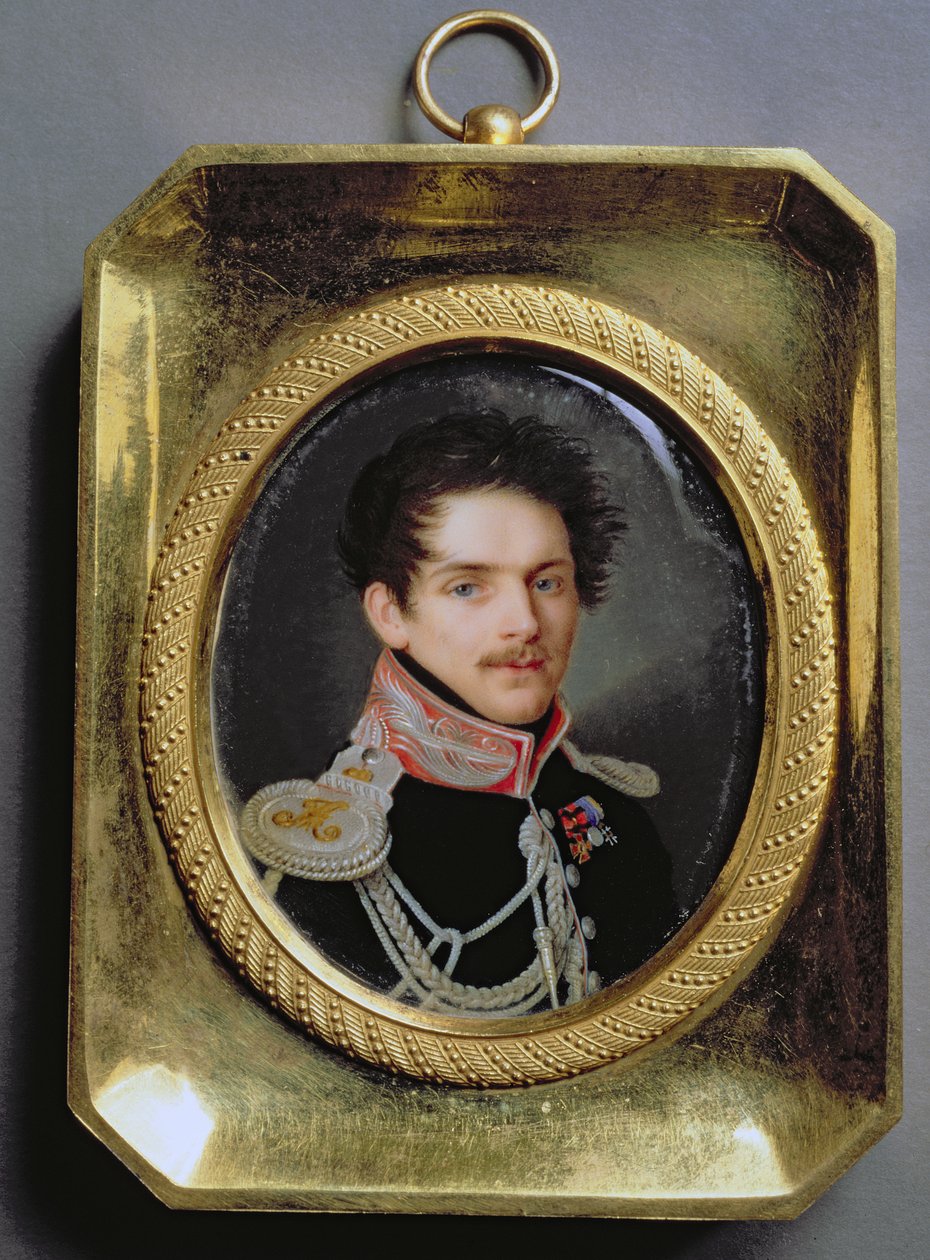 Portrait de Sergei Grigorievich Stroganov (1794-1882) - Pietro de Rossi