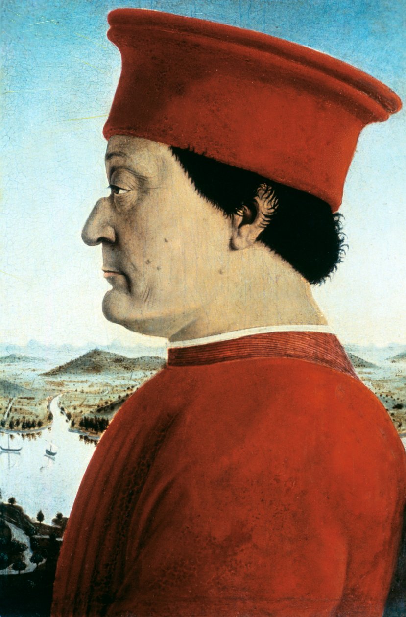 Portrait de Federico da Montefeltro, duc d