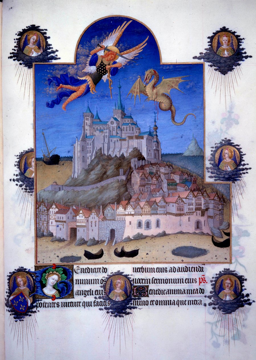 Vue du Mont Saint Michel : l