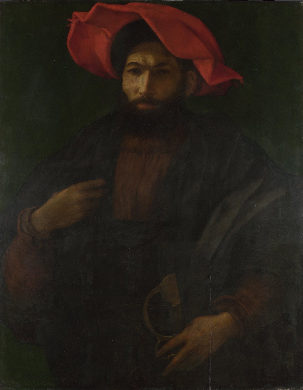 Un chevalier de Saint-Jean, vers 1530 - Polidoro da Caravaggio