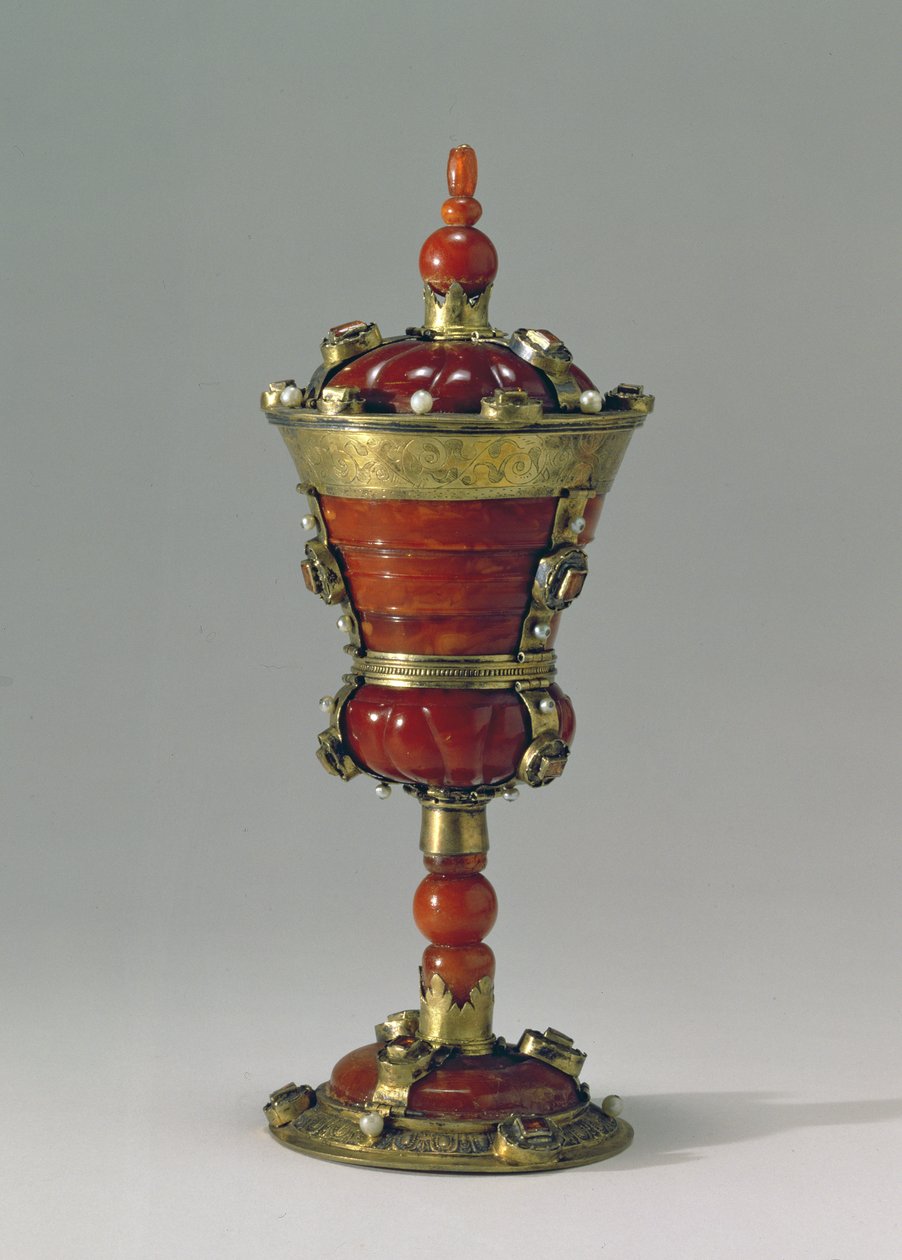 Coupe en ambre - Polish School