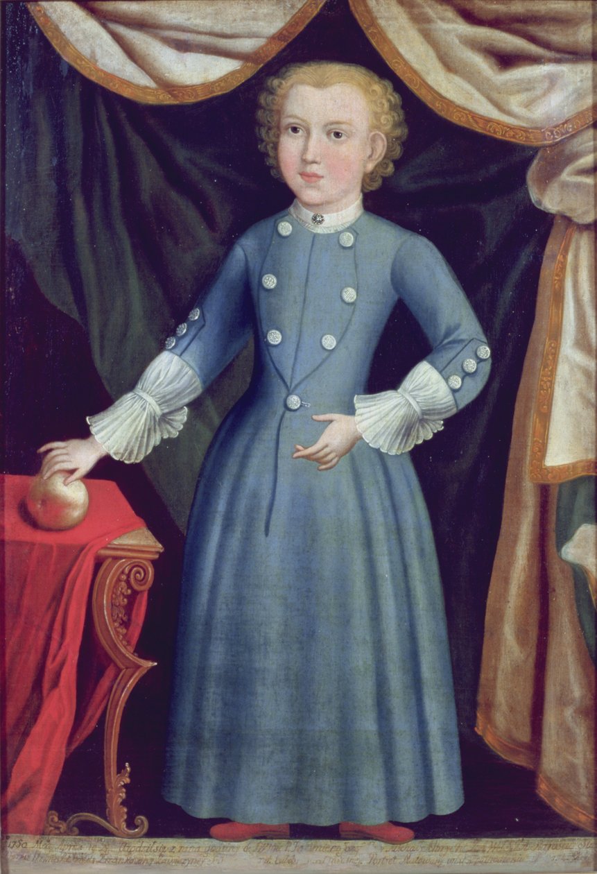Portrait de Kizimierz Zawiszna, 1754 - Polish School